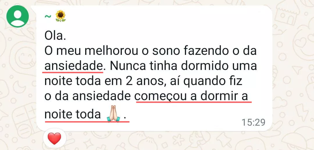 Depoimento: Dormindo a noite toda novamente