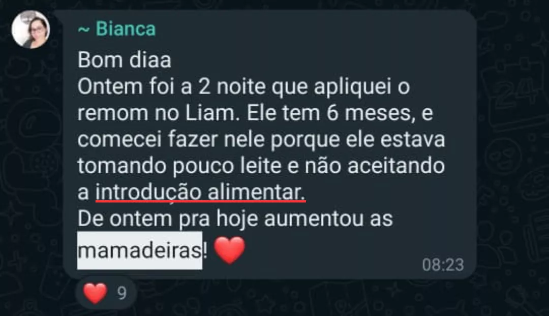 Depoimento: Introdução alimentar no bebê de 6 meses